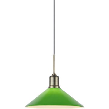 Markslöjd 108868 - Hanglamp aan een koord VELA 1xE27/40W/230V messing/groen