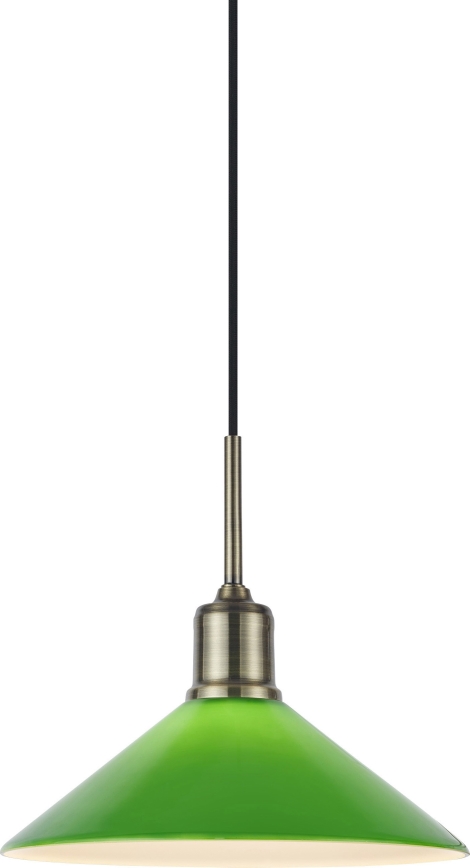Markslöjd 108868 - Hanglamp aan een koord VELA 1xE27/40W/230V messing/groen