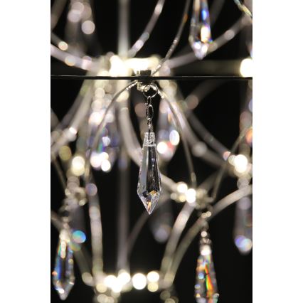 Markslöjd 108869 - LED Dimbare kristallen hanglamp aan een snoer EFESOS LED/14W/230V diameter 60 cm