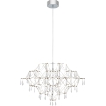 Markslöjd 108870 - LED Dimbare kristallen hanglamp aan een snoer EFESOS LED/25W/230V diameter 80 cm