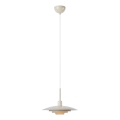 Markslöjd 108875 - Hanglamp aan kabel PINY 1xE27/60W/230V Ø 35 cm beige