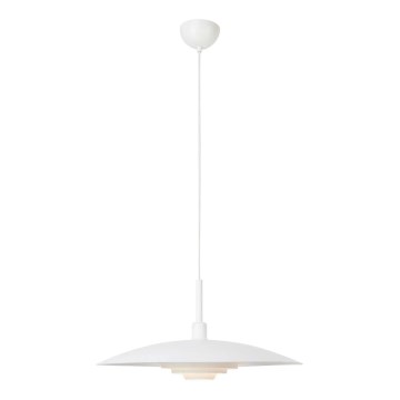 Markslöjd 108876 - Hanglamp aan kabel PINY 1x E27/60W/230V, Ø 57 cm, wit