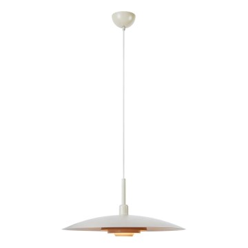 Markslöjd 108877 - Hanglamp aan kabel PINY 1xE27/60W/230V Ø 57 cm beige