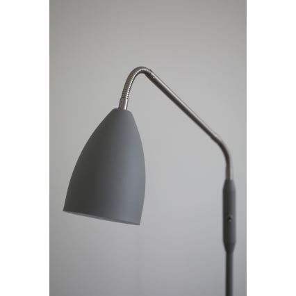 Markslöjd 108888 - Dimbare vloerlamp PATRO LED/4,9W/230V CRI 90 grijs