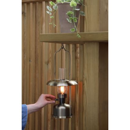 Markslöjd 108894 - LED dimbare oplaadbare buitentafellamp FANOS LED/2,5W/3,7V 4000 mAh IP44 messing