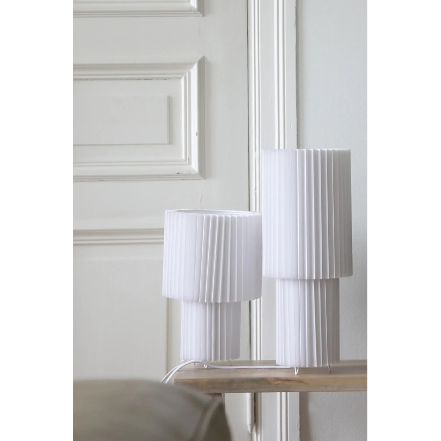 Markslöjd 108895 - Tafellamp CATIS 1xE27/60W/230V 32 cm wit