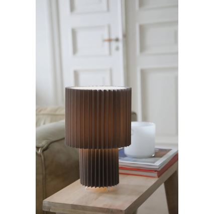 Markslöjd 108896 - Tafellamp CATIS 1xE27/60W/230V 32 cm grijs