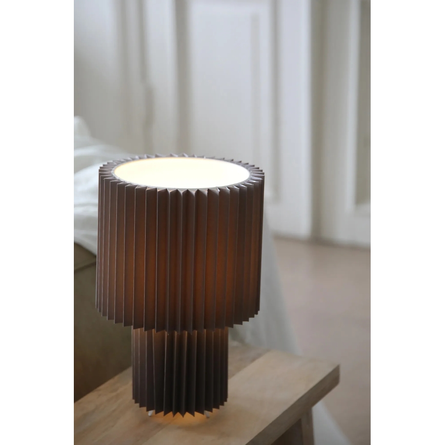 Markslöjd 108896 - Tafellamp CATIS 1xE27/60W/230V 32 cm grijs