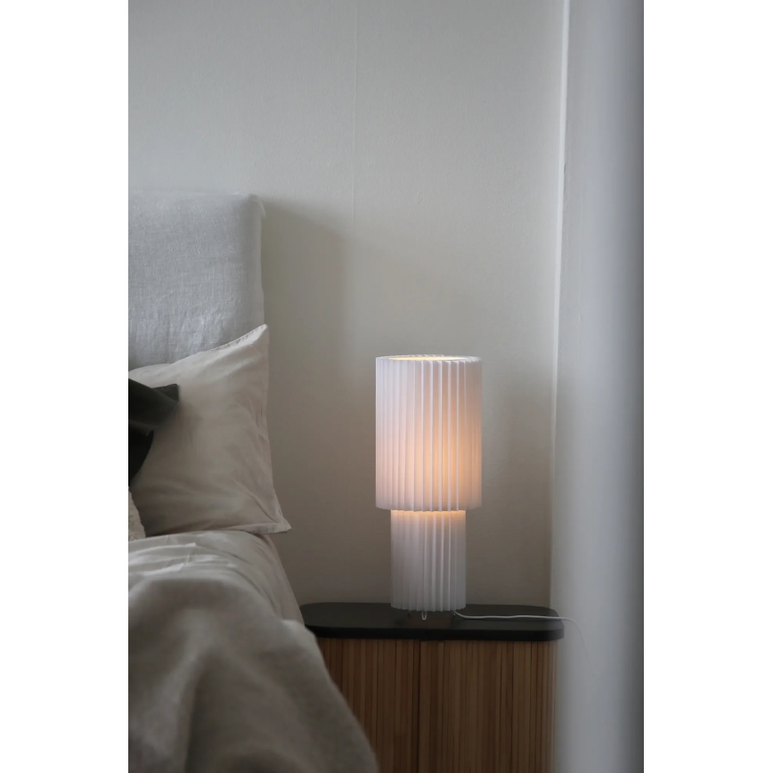 Markslöjd 108897 - Tafellamp CATIS 1xE27/60W/230V 45 cm wit