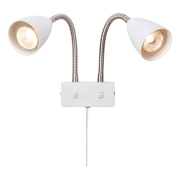 Markslöjd 108900 - CIRO wandspot 2xGU10/7W/230V wit