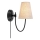 Markslöjd 108907 - Wandlamp AMAR 1xE14/40W/230V beige/zwart