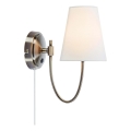 Markslöjd 108908 - Wandlamp AMAR 1xE14/40W/230V wit/messing