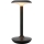 Markslöjd 108918 - LED Dimbaar buitenshuis oplaadbaar tafellamp PETIT LED/2W/1800 mAh 2200/2700/3000K IP44 zwart