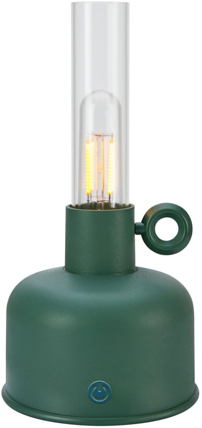 Markslöjd 108920 - LED Dimbaar buitenshuis oplaadbaar tafellamp ASTRID LED/2W/1200 mAh IP44 groen