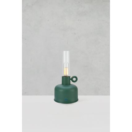 Markslöjd 108920 - LED Dimbaar buitenshuis oplaadbaar tafellamp ASTRID LED/2W/1200 mAh IP44 groen
