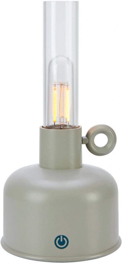 Markslöjd 108921 - LED Dimbaar buitenshuis oplaadbaar tafellamp ASTRID LED/2W/1200 mAh IP44 grijs