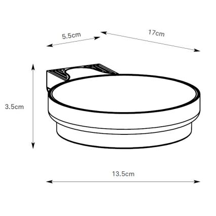 Markslöjd 108952 - LED dimbare buitenwandlamp op zonne-energie FRAME LED/2W/3,7V 4000 mAh IP44 zwart