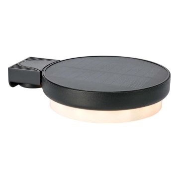 Markslöjd 108952 - LED dimbare buitenwandlamp op zonne-energie FRAME LED/2W/3,7V 4000 mAh IP44 zwart