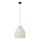 Markslöjd 108956 - Hanglamp met kabel AIKO 1xE27/60W/230V Ø 37 cm crème/zwart