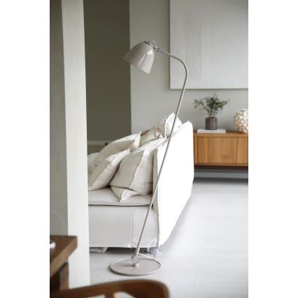 Markslöjd 108966 - Vloerlamp TILT 1xE27/60W/230V grijs