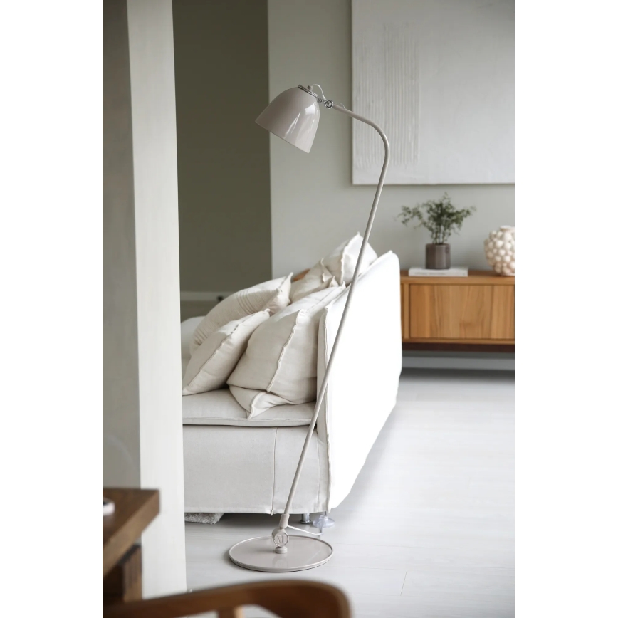 Markslöjd 108966 - Vloerlamp TILT 1xE27/60W/230V grijs