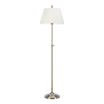 Markslöjd 108972 - Vloerlamp OXFORD 1xE14/40W/230V wit/messing