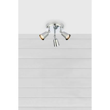 Markslöjd 108981 - Plafondspot TINY 3xGU10/7W/230V glanzend chroom