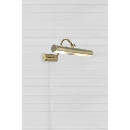 Markslöjd 108982 - Schilderijlamp CIGLIA 2xE14/40W/230V messing