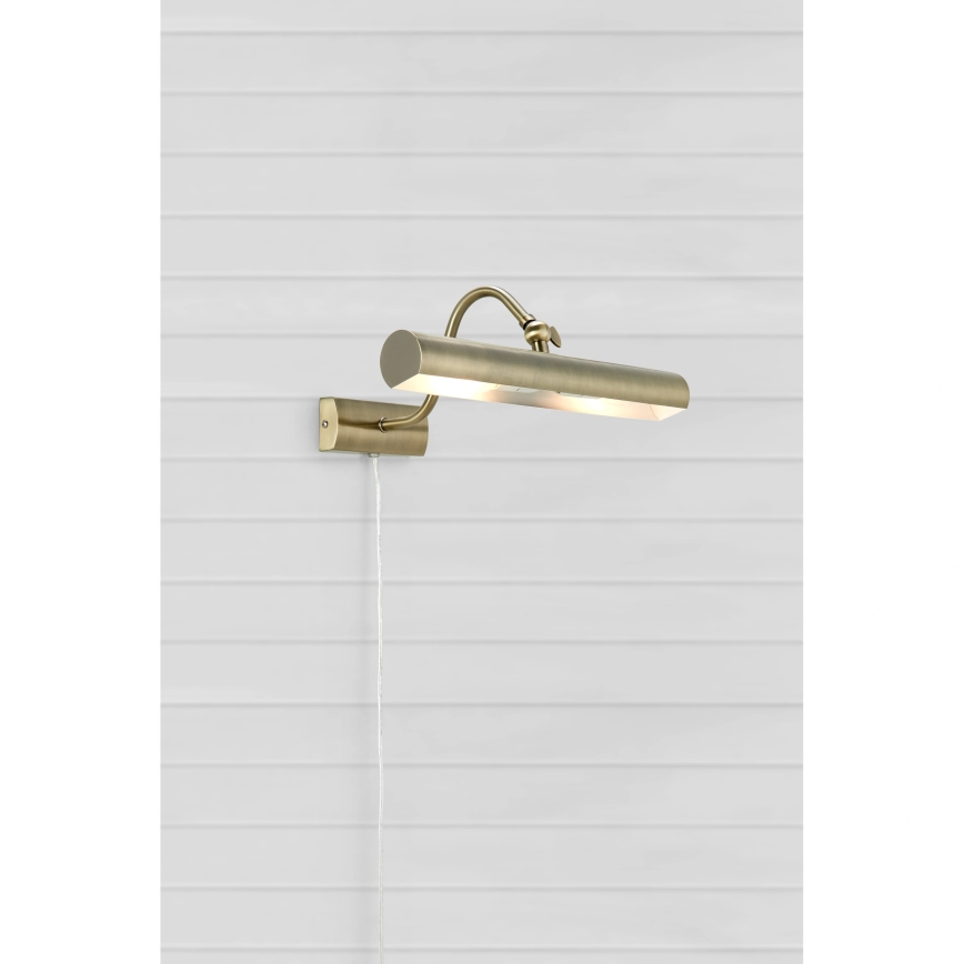 Markslöjd 108982 - Schilderijlamp CIGLIA 2xE14/40W/230V messing