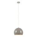 Markslöjd 108986 - Hanglamp POP met kabel 1xE27/40W/230V Ø 28 cm grijs