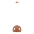 Markslöjd 108987 - Hanglamp aan kabel POP 1xE27/40W/230V Ø 28 cm bruin