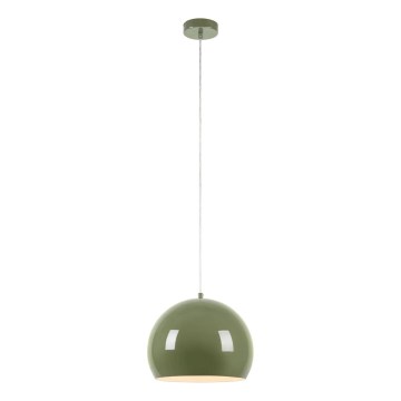 Markslöjd 108988 - Hanglamp POP aan snoer, 1xE27/40W/230V, Ø 28 cm, groen