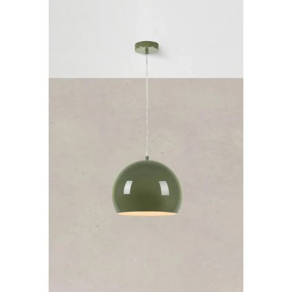 Markslöjd 108988 - Hanglamp POP aan snoer, 1xE27/40W/230V, Ø 28 cm, groen