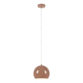 Markslöjd 108990 - Hanglamp aan snoer POP 1xGU10/7W/230V Ø 20 cm bruin