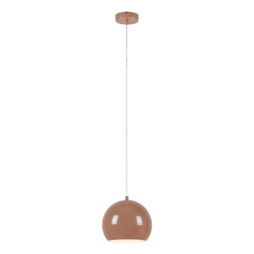 Markslöjd 108990 - Hanglamp aan snoer POP 1xGU10/7W/230V Ø 20 cm bruin