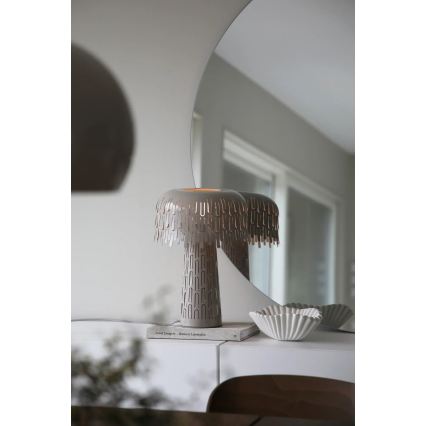 Markslöjd 109005 - Tafellamp VERBERA 1xE14/40W/230V grijs