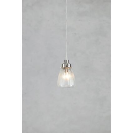 Markslöjd 109009 - Hanglamp aan kabel BELLIS 1xE14/40W/230V mat chroom