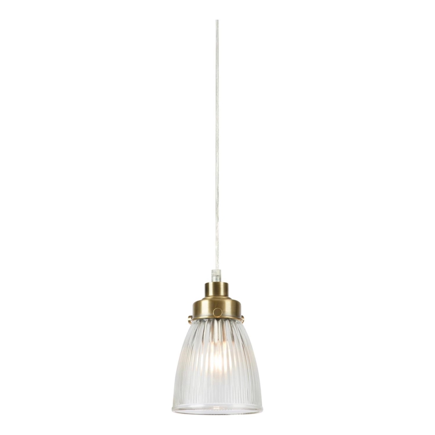 Markslöjd 109010 - Hanglamp aan kabel BELLIS 1xE14/40W/230V, messing