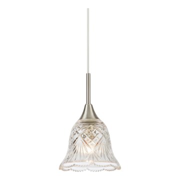 Markslöjd 109012 - Hanglamp aan kabel LUNA 1xE14/40W/230V mat chroom