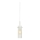 Markslöjd 109014 - Hanglamp met kabel TIBIA 1xE14/40W/230V messing