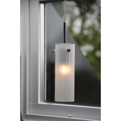 Markslöjd 109014 - Hanglamp met kabel TIBIA 1xE14/40W/230V messing