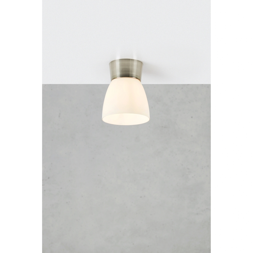 Markslöjd 109026 - Plafondlamp NERJA voor badkamer 1xE27/40W/230V IP44 mat chroom
