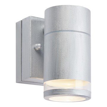 Markslöjd 109103 - LED dimbare buitenwandlamp LUNO LED/4,9W/230V IP65 zilver
