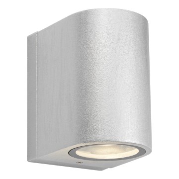 Markslöjd 109109 - ALOR dimbare buitenwandlamp LED/4,9W/230V IP65 zilver