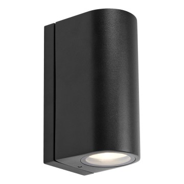 Markslöjd 109110 - Dimbare LED-wandlamp voor buiten ALOR 2xLED/4,9W/230V IP65 zwart