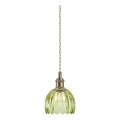 Markslöjd 109138 - Hanglamp aan kabel GOTA 1xE14/40W/230V gerookt groen/messing