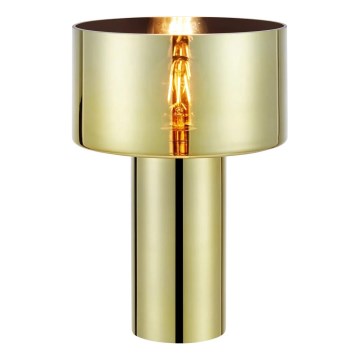 Markslöjd 109145 - Tafellamp CORIN 1xE27/60W/230V goud