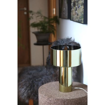 Markslöjd 109145 - Tafellamp CORIN 1xE27/60W/230V goud