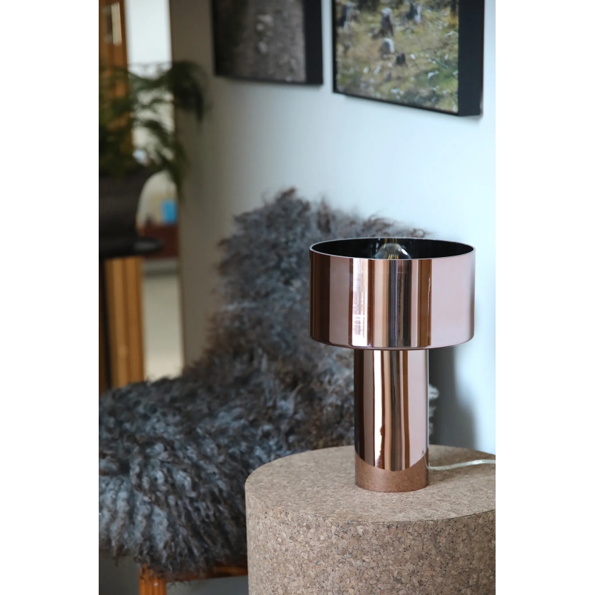 Markslöjd 109146 - Tafellamp CORIN 1xE27/60W/230V roségoud