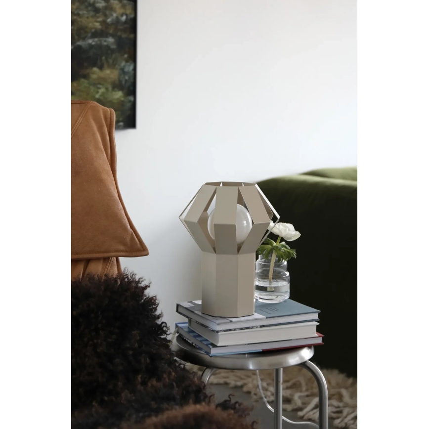 Markslöjd 109147 - Tafellamp OCTA 1xE27/60W/230V crème